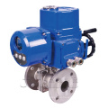 ISO14001 flanged hard seal electric motorized water ball valve